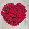Сердце — 101 красная роза