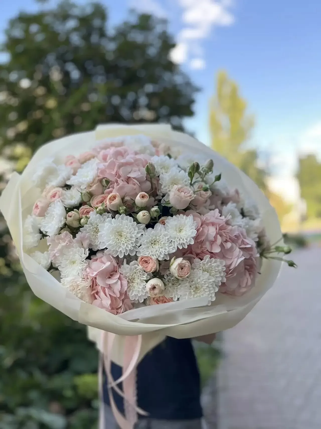 Авторский букет «Воздушный микс» — изображение 2