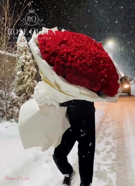 Розы на снегу