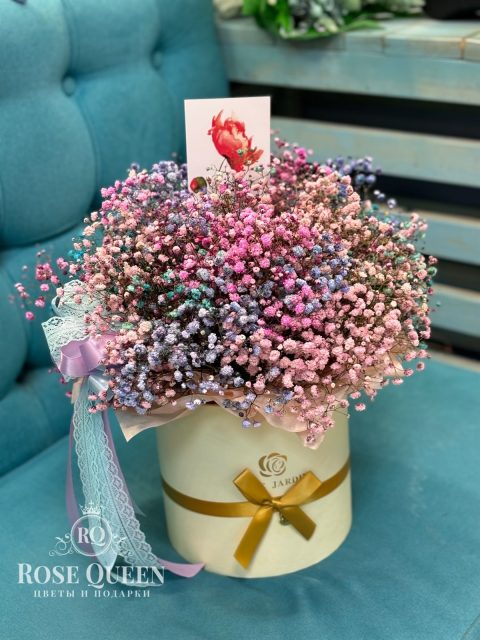 Коробка с цветами «Микс»