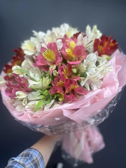 Микс альстромерий